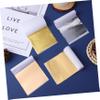 Tofficu Nail Foil Sheets 400pcs Shiny Foil Craft Sheets Metallic Foil Paper for DIY Decorative Projects view 3