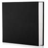 HoneyTolly Black Photo Album Self Adhesive Scrapbook Album for 46 Photos/Pictures DIY Linen Cover Album 15 Sheets/30 Blank Pages for Family Wedding, Birthday, Christmas, Anniversary view 1
