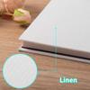 HoneyTolly White Photo Album Self Adhesive Scrapbook Album for 46 Photos/Pictures DIY Linen Cover Album 15 Sheets/30 Blank Pages for Family Wedding, Birthday, Christmas, Anniversary view 4