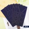 9 Sheets Down Jacket Patches, 3 Styles Self Adhesive Fabric Patches Nylon Repair Patches Washable Fabric Repair Tapes for Jackets Coats Sleeping Bags Tents (Navy Blue) view 3