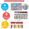 Disxvivy Cross Stitch Stamped Full Embroidery Kits DIY 11CT Cotton Thread Printed DIY Needlepoint Kits Craft Needlework Set Cross-Stitch Stamped Sets-Eagle Scenery 18x18 inch view 4