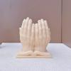 JinGuoZiLP Religious Scalpture Candle Mold for DIY Candle Gypsum Ornaments Home Decor, Epoxy Resin Casting Mold, 11* 13* 4cm view 3