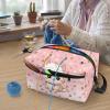 Mintulipy Cute Cat Crochet Bag Organizer Crochet Accessories, Knitting Needles, Crochet Hooks Crochet Bags and Totes, Yarn Bags for Crocheting, Yarn Holder Case view 4
