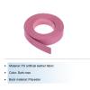 MECCANIXITY Leather Straps Strip Belt 1.2cm(0.5" Width) 100cm(40" Length) Leather Strips String Dark Pink for DIY Craft, Jewelry, Key Chains, Pack of 2 view 3