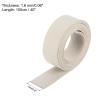 MECCANIXITY Leather Straps Strip Belt 2cm(0.8" Width) 100cm(40" Length) Leather Strips String Beige for DIY Craft, Jewelry, Key Chains view 2
