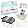 CraftGenes A4 Electric Die Cutting Machine, 9 Inch Automatic Embossing Machine Starter Kit, 110V 200W High-Power Die Cutter for Card Making, Scrapbooking & DIY Arts view 1