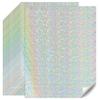 Erilano Holographic Silver Cardstock Paper 20 Sheets, 8.5x11 Inch Premium 92lb/250GSM Glitter Iridescent Mirror Paper for Invitations, DIY Crafts, Scrapbooking, Birthday Party Decorations view 1
