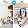 THEGA Art Drying Rack - Steel Drying Painting Racks, Kids Painting Drying Rack with Wheels, Keep Artwork Protected While Drying, Space Saving Rack, Ideal for Schools and Art Studios (Size : 15Layers) view 4