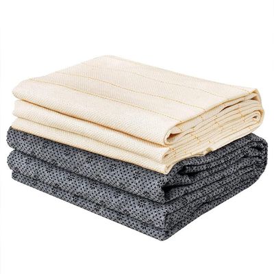 JINDAOSH Multi-Size Monk Cloth Rug Tufting Kit for Tufting Gun Punch Needle Tufting Cloth with Yellow Marked Lines for Rug Tufting Non-Slip Backing Felt Cloth for Tufted Rugs(Size:200x200cm)