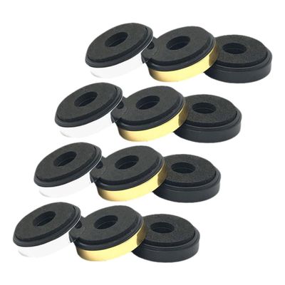 Homoyoyo 12pcs Speaker Isolation Pads Non- Feet for Amplifiers Turntables and Audio Equipment Material Shock Absorption Compact Design