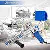GeRRiT Cut Pile Loop Pile 2in1 Rug Tufting Gun, Electric Carpet Weaving Flocking Machine Handheld Knitting Rug Gun Machine 100V-240V view 3