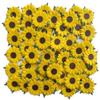 DUONGJAIS BRAND Sunflowers Mulberry Paper 1.25 x 1.25 inches 2 Layers Flower 50 Pcs Best for Scrapbooking Creative Craft Projects Mulberry Paper Flowers (Yellow) view 1