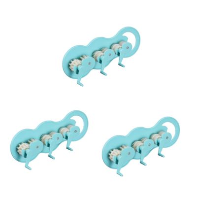 Operitacx 3pcs Hand-Operated Quilling Crimper Tool Sky Manual Paper Wave Shape Maker for Crafts for Coarse Grain Effects Easy to Use for Handmade Decor