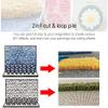 GeRRiT 2 in1 Electric Carpet Tufting Gun,Handheld Cut Pile Knitting Machine 7-21mm - Rug Tufting Gun Machine Starter Kit,Home DIY Tools for High-Speed Weaving of Carpets view 3