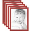 ArtToFrames 22x28 Deep Red/Deep Red Custom Mat for Picture Frame with 18x24 opening size (Mat Only, Frame NOT Included) view 1