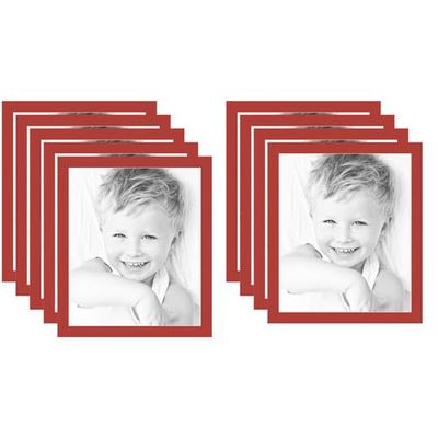 ArtToFrames 20x24 Deep Red/Deep Red Custom Mat for Picture Frame with 16x20 opening size (Mat Only, Frame NOT Included)