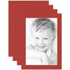 ArtToFrames 12x18 Deep Red/Deep Red Custom Mat for Picture Frame with 8x14 opening size (Mat Only, Frame NOT Included) view 1