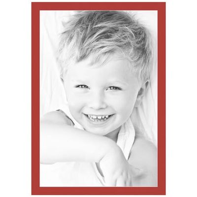 ArtToFrames 24x36 Deep Red/Deep Red Custom Mat for Picture Frame with 20x32 opening size (Mat Only, Frame NOT Included)