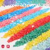 YEYKZART 553 Diamond Painting Drills Beads Diamonds Gems Rhinestone Square Replacement for Diamond Art Missing Colors 3280 PCS view 1