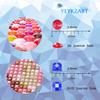 YEYKZART 553 Diamond Painting Drills Beads Diamonds Gems Rhinestone Square Replacement for Diamond Art Missing Colors 3280 PCS view 2