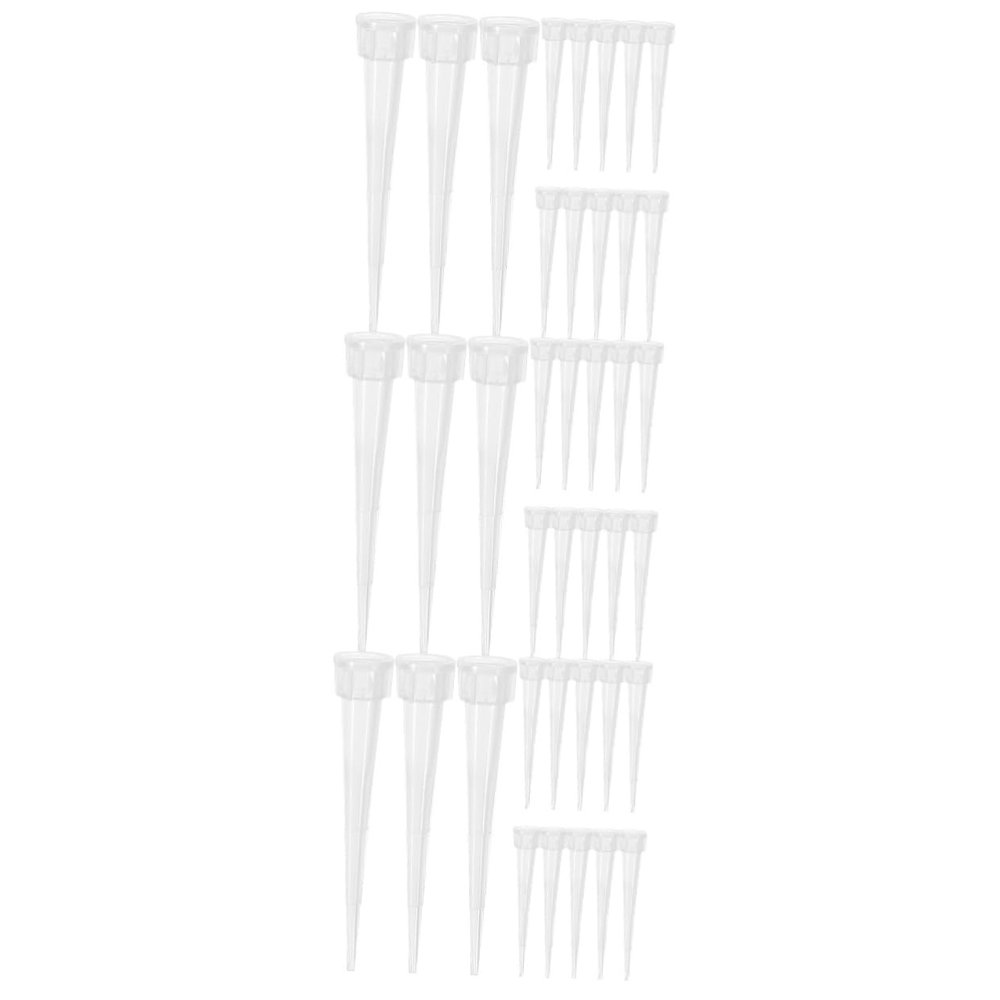 Kisangel 150pcs Floral Water Tubes for Flower Arrangements Plastic Flower Vials for Support Compact Design for and Stability
