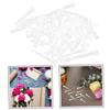 Kisangel 150pcs Floral Water Tubes for Flower Arrangements Plastic Flower Vials for Support Compact Design for and Stability view 4