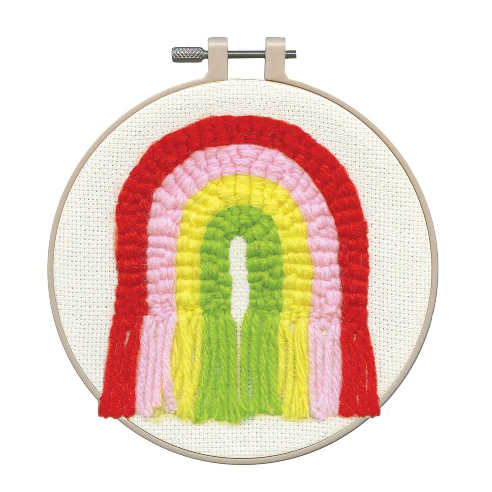 Rainbow Punch Needle Kit