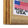 11X17 2 1/2" Polystyrene Victorian Picture Frame 1556 Series Ancient Gold by WholesaleArtsFrames-com Made In USA view 1