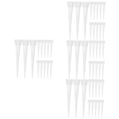 LIOOBO 200pcs Floral Water Tubes Flower Stem Holders for Arranging Fresh Artificial Flowers for Wedding Bouquets and Floral Designs