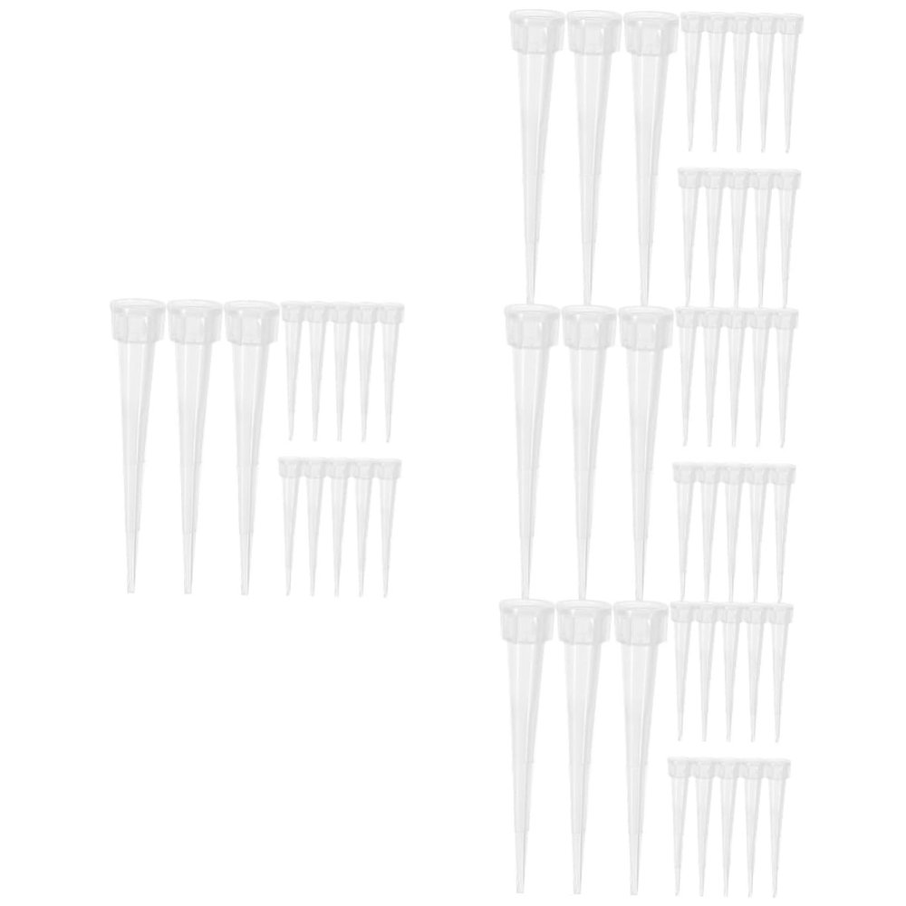 LIOOBO 200pcs Floral Water Tubes Flower Stem Holders for Arranging Fresh Artificial Flowers for Wedding Bouquets and Floral Designs