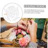 LIOOBO 200pcs Floral Water Tubes Flower Stem Holders for Arranging Fresh Artificial Flowers for Wedding Bouquets and Floral Designs view 3