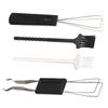 Homoyoyo 1set Keyboard Cleaning Brush with Keycap Puller Reusable Computer Cleaning Tool for Mechanical Keyboards Home Appliances and Hard Reach Spaces Multi-Functional Dust Brush Kit view 1