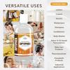 OPTIPHEN Natural Preservative (8 oz) Paraben-Free; Formaldehyde-Free; Water & Oil Soluble | Suitable for Soap Making, Lotions, Conditioners, Creams & More | Keeps Products Fresh & Safe | 8 Ounces view 2
