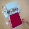 ORACAL 8500 Translucent Heather Red Satin Permanent Adhesive Vinyl Roll for Craft and Sign Cutters (12in x 10ft Roll) view 3