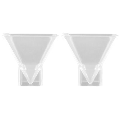 TEHAUX Flexible Silicone Pyramid Mold for Resin Casting 2-Pack 3.94 Inch 3D Pyramid Shape Molds for Epoxy Resin DIY Jewelry Making and Home Decoration Crafts
