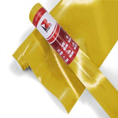 ORALITE 5600 Series Cast Reflective Film in Lemon Yellow - 12" x 10ft - Gloss Finish Retroreflective Thick Vinyl Sheet Roll for Graphics, Signs and Vehicle