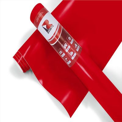 Avery Dennison PR800 Translucent Red Matte Permanent Adhesive Vinyl Roll for Craft and Sign Cutters (12in x 10ft Roll)
