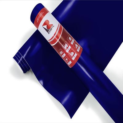 3M 3630 Translucent Royal Blue Matte Permanent Adhesive Vinyl Roll for Craft and Sign Cutters (12in x 10ft Roll)