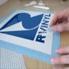 12.125" x 10ft Roll of Oracal 651 Blue Craft Vinyl - On a 1.5" Core - Adhesive Vinyl for Cricut, Silhouette, and Cameo Cutters - Gloss Finish - Outdoor and Permanent view 4