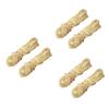 Operitacx 6rolls Natural Raffia Grass Bundles for Crafts Packaging Floral Arrangements Home and Art Projects and Raffia Ribbon view 1
