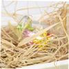Operitacx 6rolls Natural Raffia Grass Bundles for Crafts Packaging Floral Arrangements Home and Art Projects and Raffia Ribbon view 2