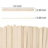 WISYOK 1500 Pcs Wooden Popsicle Sticks for Crafts, 4.5 Inch, Lollipop & Ice Cream Sticks for Creative Designs or DIY Craft, Home Art Projects view 2