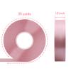 Showin Rose Gold Ribbon, Double Face 1 Inch x Continuous 25 Yards Rose Gold Satin Ribbon for Gift Wrapping, Wedding Decoration and Floral Bouquets view 2