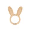 Wooden Bunny Face Frame, 7-Inch, 1/8 Inch Thick, Pack of 5 Easter Crafts for Easter Basket Stuffers/Wooden Ornaments, by Woodpeckers view 1