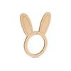 Wooden Bunny Face Frame, 7-Inch, 1/8 Inch Thick, Pack of 5 Easter Crafts for Easter Basket Stuffers/Wooden Ornaments, by Woodpeckers view 2