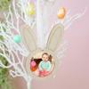 Wooden Bunny Face Frame, 7-Inch, 1/8 Inch Thick, Pack of 5 Easter Crafts for Easter Basket Stuffers/Wooden Ornaments, by Woodpeckers view 4