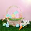 Easter Egg Basket Cutout, 6-Inch, 1/8 Inch Thick, Pack of 10 Easter Crafts, Wooden Eggs for Basket Stuffers & Ornaments, by Woodpeckers view 4