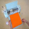 ORACAL 631 Series Exhibition Calendered Sign Film in Pastel Orange 035-12" x 5ft - Matte Finish Vinyl Roll with Removable Adhesive for Interior Craft and Signage view 3