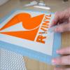 ORACAL 631 Series Exhibition Calendered Sign Film in Pastel Orange 035-12" x 5ft - Matte Finish Vinyl Roll with Removable Adhesive for Interior Craft and Signage view 4