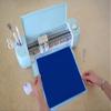 ORACAL 8500 Translucent King Blue Satin Permanent Adhesive Vinyl Roll for Craft and Sign Cutters (12in x 5ft Roll) view 3